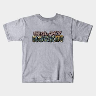 Geology Rocks a Unique Funny Meme For Rockhounds Kids T-Shirt